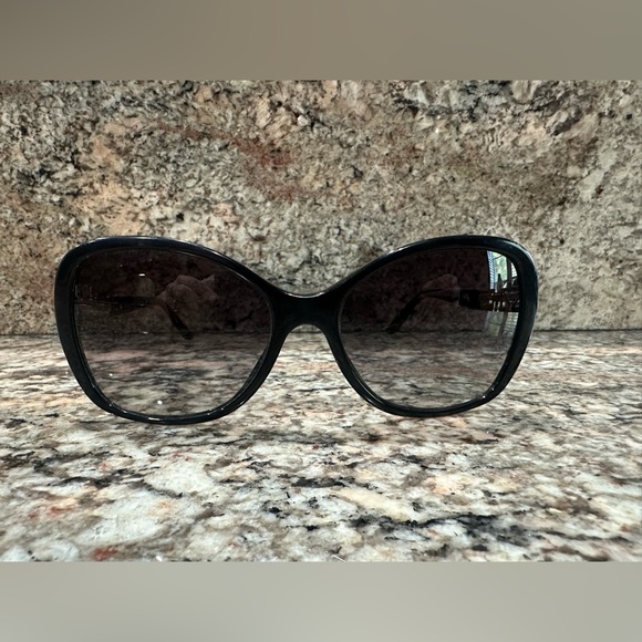 Versace Crystal Embellished Black Gradient Sunglasses main image 7